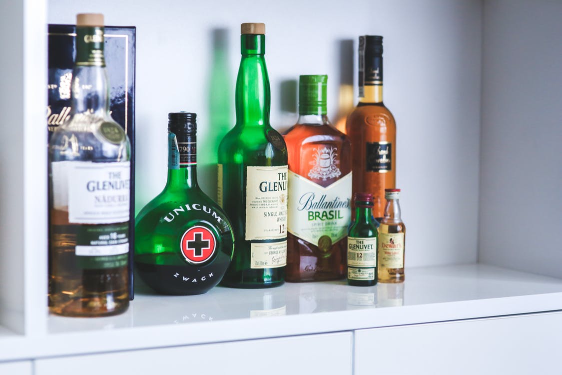 whiskey bottle