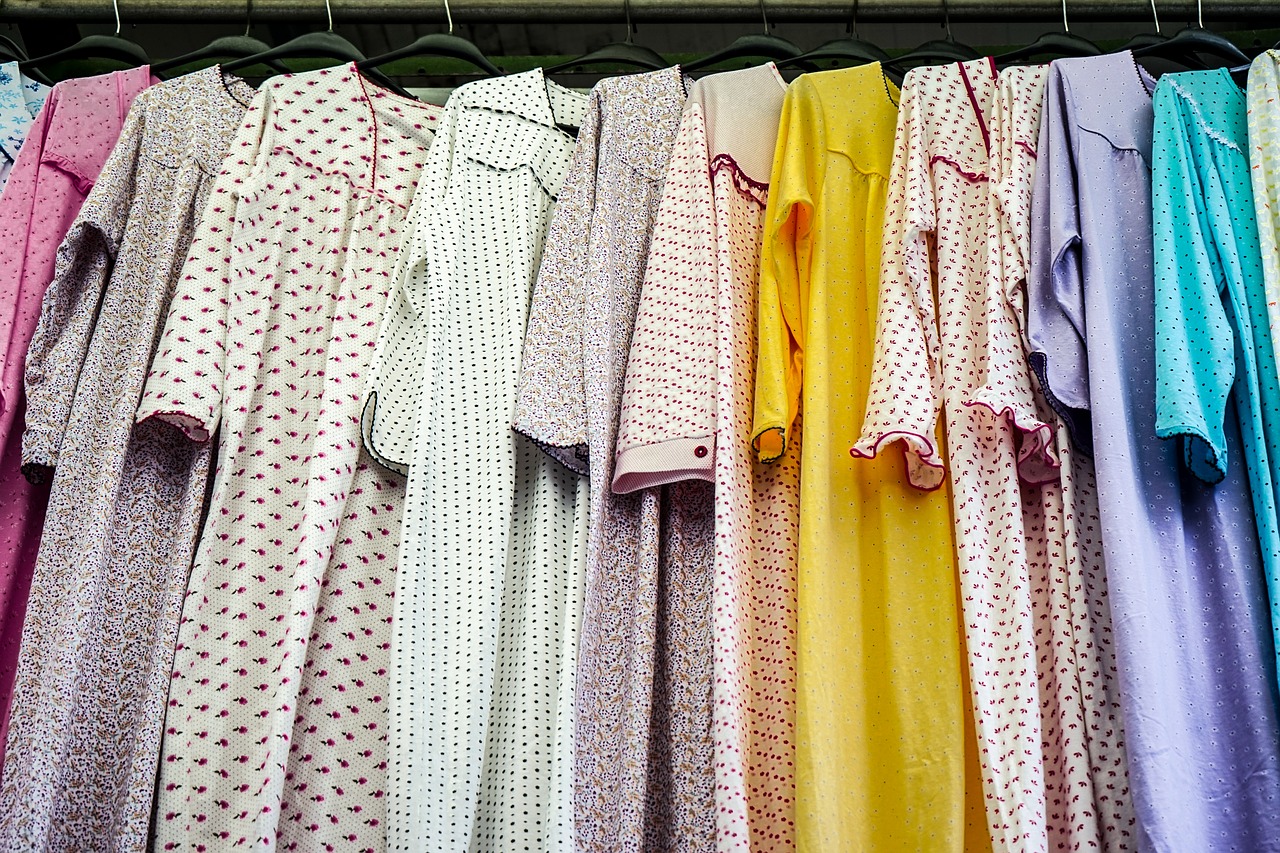 hanging clothes
